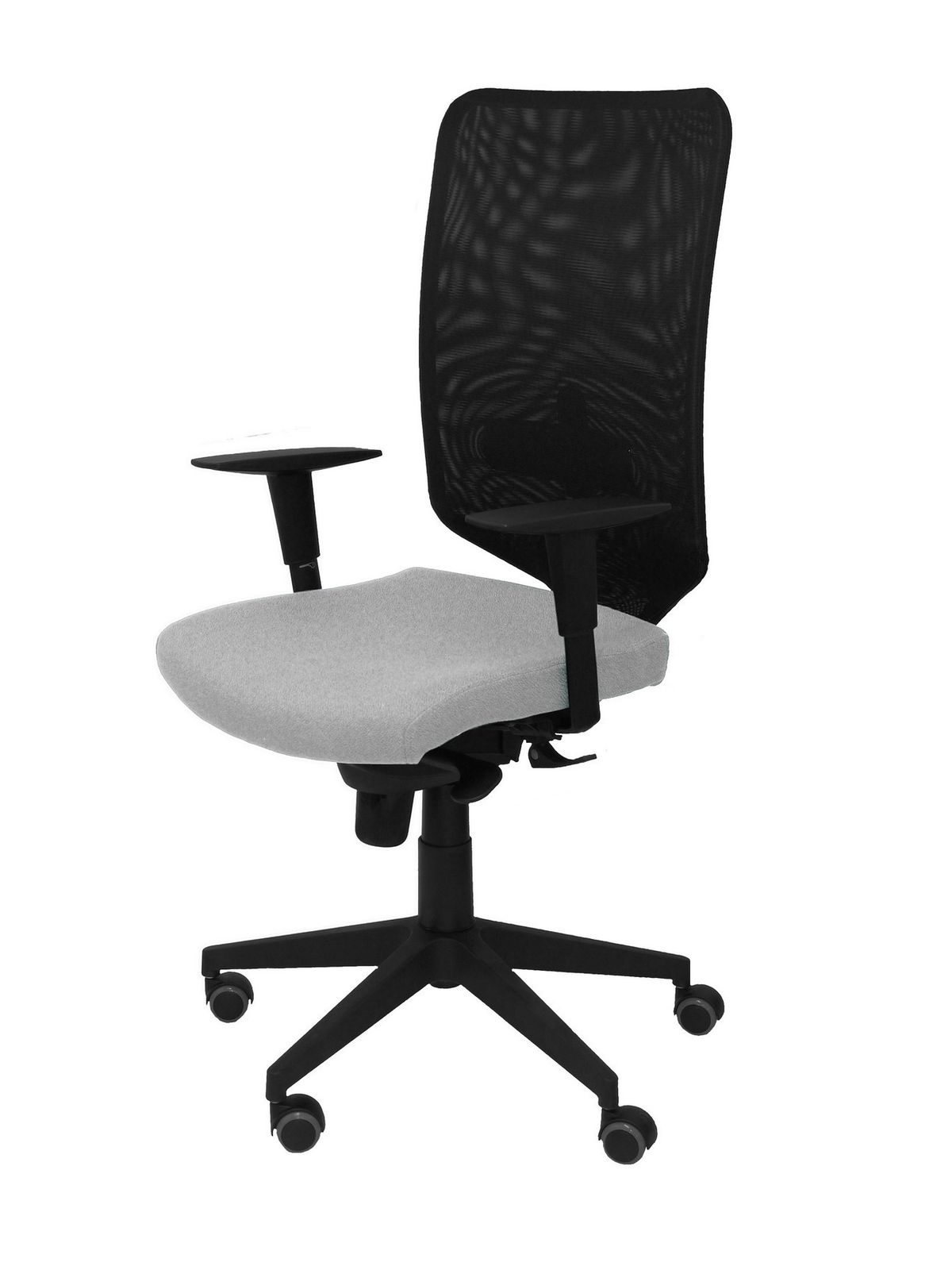 Silla Operativa de oficina Ossa Negra bali gris claro
