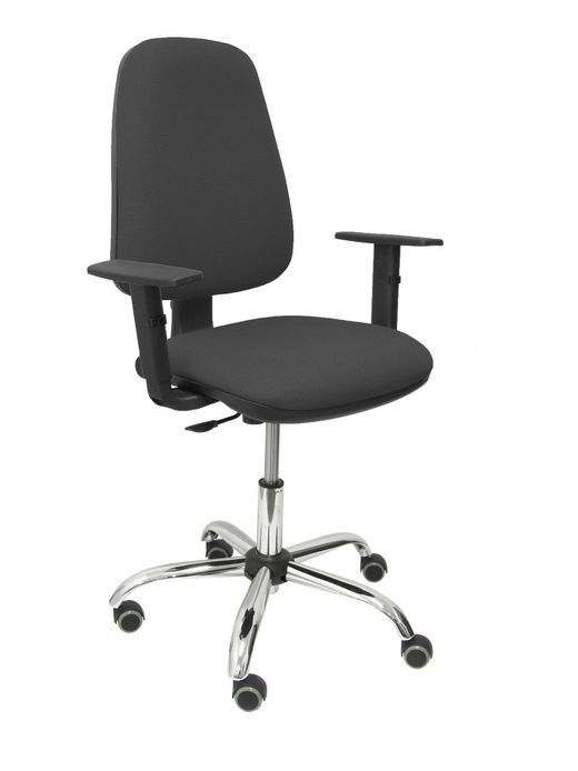 Silla Operativa de oficina Socovos bali negro brazos regulables