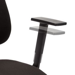 Silla Operativa Rd-911Con Brazos Incluidos Color Rojo
