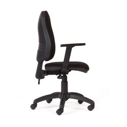 Silla Operativa Rd-911Con Brazos Incluidos Color Rojo
