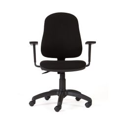 Silla Operativa Rd-911Con Brazos Incluidos Color Rojo