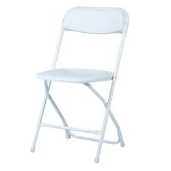 Silla plegable blanca polipropileno Alexchair  Zown
