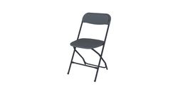 Silla plegable gris polipropileno Alexchair  Zown