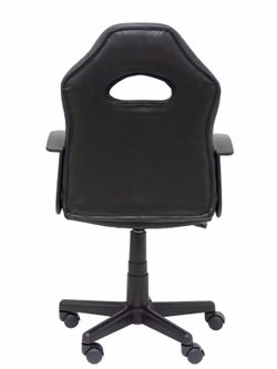 Silla juvenil Gaming Mohedas similpiel negro y rojo