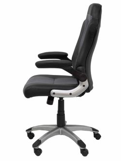 Silla gaming Talave similpiel negro y gris