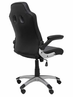 Silla gaming Talave similpiel negro y gris
