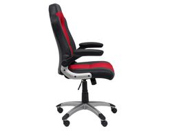 Silla gaming Talave similpiel negro y rojo