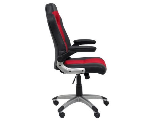 Silla gaming Talave similpiel negro y rojo