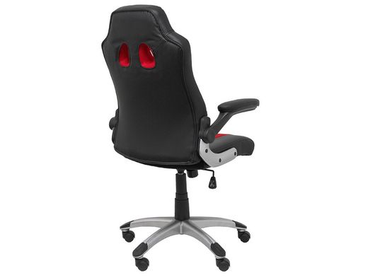 Silla gaming Talave similpiel negro y rojo