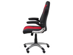 Silla gaming Talave similpiel negro y rojo