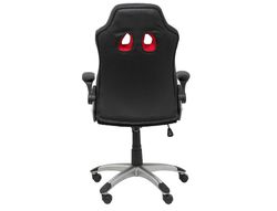 Silla gaming Talave similpiel negro y rojo