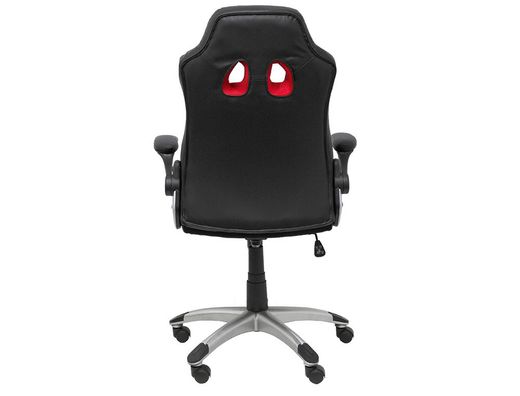 Silla gaming Talave similpiel negro y rojo