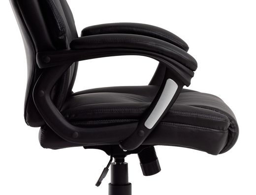 Silla q-connect direccion bolz ano simil piel base metalica alt max 1260 anc 650 prof 730 mm ruedas premium color negro
