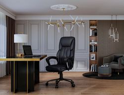 Silla q-connect direccion bolz ano simil piel base metalica alt max 1260 anc 650 prof 730 mm ruedas premium color negro