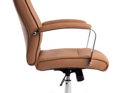 Silla q-connect direccion mode na simil piel base metalica alt max 1210 anc 630 prof 650 mm ruedas premium color crema