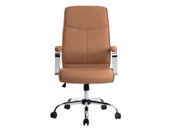 Silla q-connect direccion mode na simil piel base metalica alt max 1210 anc 630 prof 650 mm ruedas premium color crema