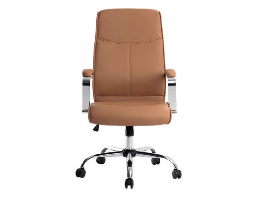 Silla q-connect direccion mode na simil piel base metalica alt max 1210 anc 630 prof 650 mm ruedas premium color crema