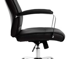 Silla q-connect direccion mode na simil piel base metalica alt max 1210 anc 630 prof 650 mm ruedas premium color negro