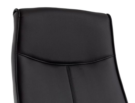 Silla q-connect direccion mode na simil piel base metalica alt max 1210 anc 630 prof 650 mm ruedas premium color negro