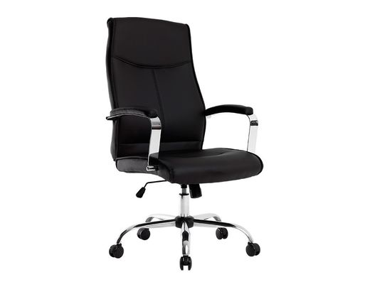 Silla q-connect direccion mode na simil piel base metalica alt max 1210 anc 630 prof 650 mm ruedas premium color negro