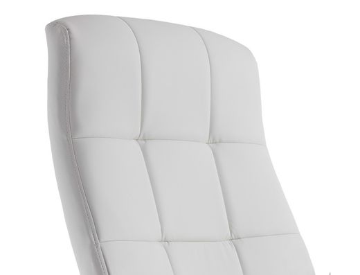 Silla q-connect direccion piav e simil piel base metalica alt max 1250 anc 610 prof 700 mm ruedas premium color blanco