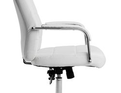 Silla q-connect direccion piav e simil piel base metalica alt max 1250 anc 610 prof 700 mm ruedas premium color blanco