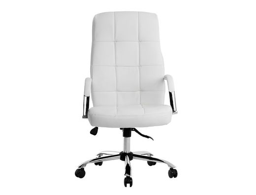 Silla q-connect direccion piav e simil piel base metalica alt max 1250 anc 610 prof 700 mm ruedas premium color blanco