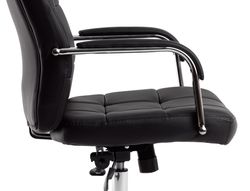 Silla q-connect direccion piav e simil piel base metalica alt max 1250 anc 610 prof 700 mm ruedas premium color negro