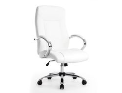 Silla q-connect direccion vero na simil piel base metalica alt max 1210 anc 650 prof 730 mm ruedas premium color blanco