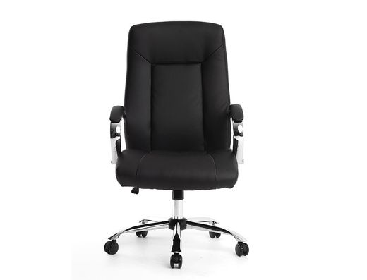 Silla q-connect direccion vero na simil piel base metalica alt max 1210 anc 650 prof 730 mm ruedas premium color negro