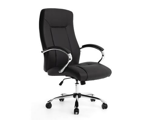 Silla q-connect direccion vero na simil piel base metalica alt max 1210 anc 650 prof 730 mm ruedas premium color negro