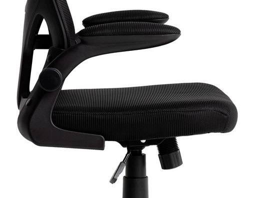 Silla q-connect ergonomica pal ermo malla base nylon alt max 1300 anc 610 prof 600 ruedas premium color negro