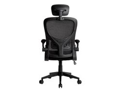 Silla q-connect ergonomica pal ermo malla base nylon alt max 1300 anc 610 prof 600 ruedas premium color negro