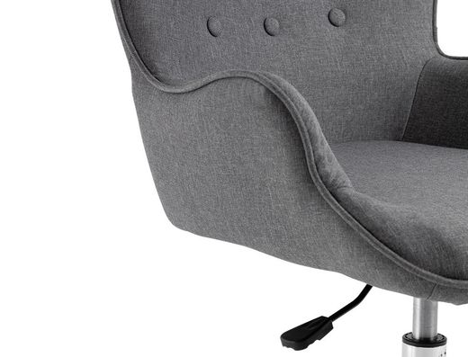 Silla q-connect escritorio mes sina base metalica alt max 960 anc 570 prof 620 ruedas premium color gris