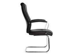 Silla q-connect escritorio mod ena simil piel base metalica alt max 1050 anc 630 prof 650 color negro
