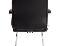 Silla q-connect escritorio mod ena simil piel base metalica alt max 1050 anc 630 prof 650 color negro