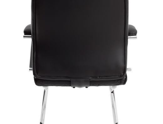 Silla q-connect escritorio mod ena simil piel base metalica alt max 1050 anc 630 prof 650 color negro