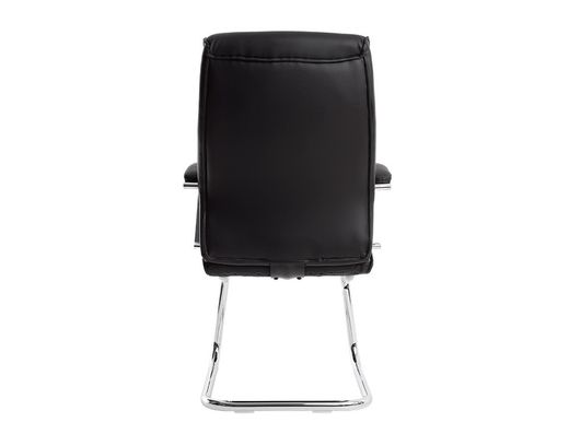 Silla q-connect escritorio mod ena simil piel base metalica alt max 1050 anc 630 prof 650 color negro