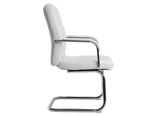 Silla q-connect escritorio pia ve simil piel base metalica alt max 1050 anc 610 prof 680 color blanco
