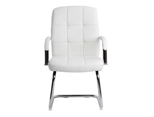 Silla q-connect escritorio pia ve simil piel base metalica alt max 1050 anc 610 prof 680 color blanco
