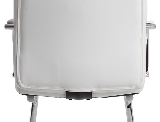 Silla q-connect escritorio pia ve simil piel base metalica alt max 1050 anc 610 prof 680 color blanco