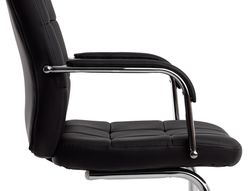 Silla q-connect escritorio pia ve simil piel base metalica alt max 1050 anc 610 prof 680 color negro