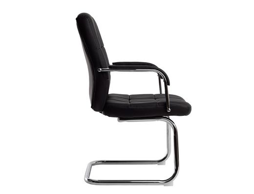 Silla q-connect escritorio pia ve simil piel base metalica alt max 1050 anc 610 prof 680 color negro