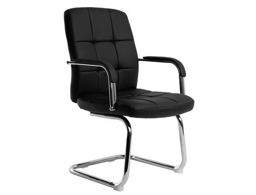 Silla q-connect escritorio pia ve simil piel base metalica alt max 1050 anc 610 prof 680 color negro
