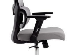 Silla q-connect oficina lucca malla base metalica alt max 1090 anc 700 prof 650 ruedas premium color negro gris