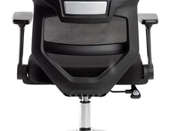 Silla q-connect oficina lucca malla base metalica alt max 1090 anc 700 prof 650 ruedas premium color negro