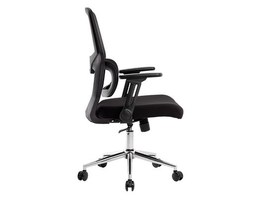 Silla q-connect oficina lucca malla base metalica alt max 1090 anc 700 prof 650 ruedas premium color negro