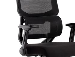 Silla q-connect oficina lucca malla base metalica alt max 1090 anc 700 prof 650 ruedas premium color negro