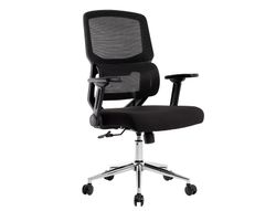 Silla q-connect oficina lucca malla base metalica alt max 1090 anc 700 prof 650 ruedas premium color negro