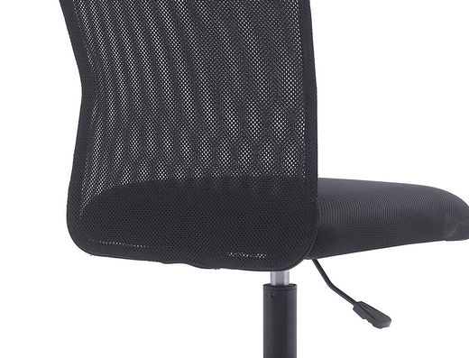 Silla q-connect oficina parma malla sin reposabrazos alt max 990 anc 480 prof 590 color negro